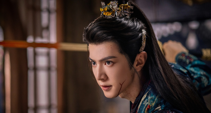 《一笑隨歌》愛奇藝國際版全球12個國家地區登頂　李沁刺傷自己用血淚喚醒陳哲遠記憶